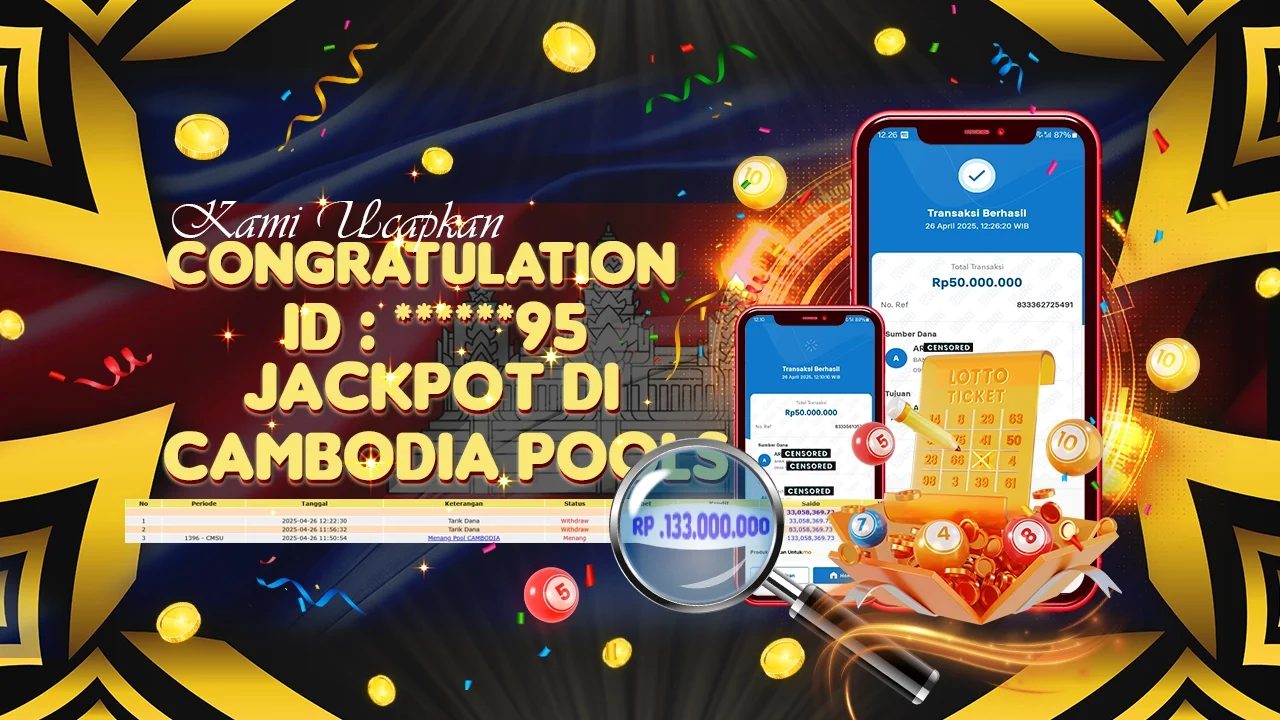ROHTOTO – Selamat Atas Jp Rp 133.000.000,- Di Pasaran Cambodia Pools